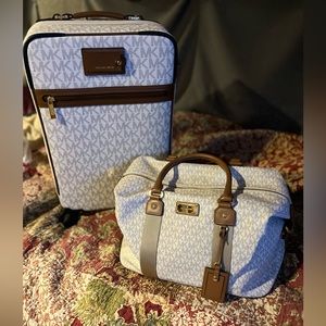 Michael Kors Signature Logo Luggage - Excellent Condition